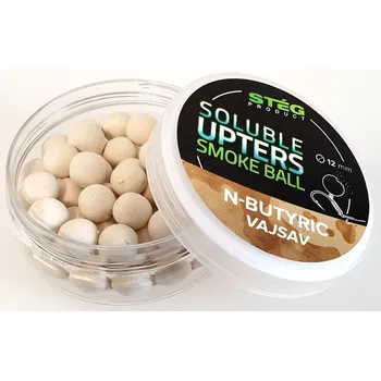 Boilies Stég Product Soluble Pop Up Smoke Ball 12 mm/25 g N-Butyric