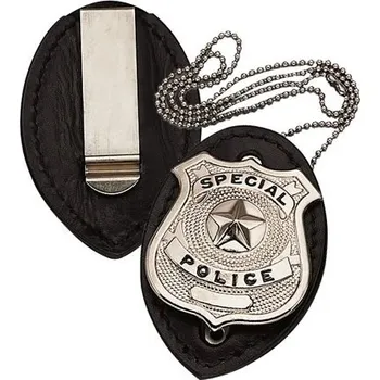 ROTHCO Pouzdro na odznak US KŮŽE s klipem