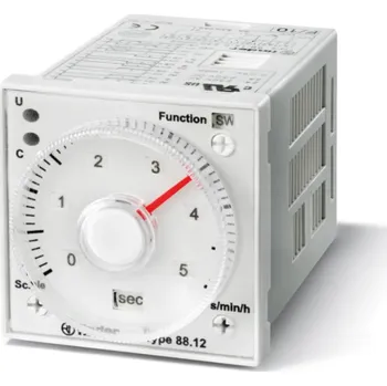 Relé Časové relé panel, MF, 2P/5A, univ.nap., 500ms-100h 88.12.0.230.0002