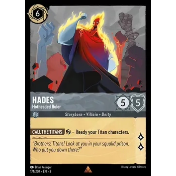 Karetní hra Hades 174/204 - Into the Inklands Typ karty: Foil