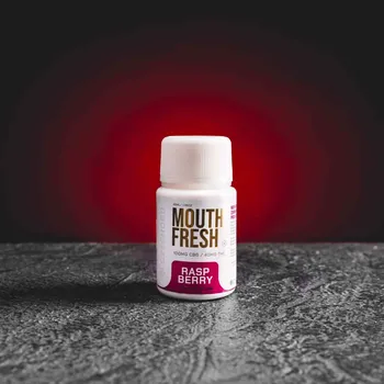 Přírodní produkt Kratom World MouthFresh CBG 40ml Malina