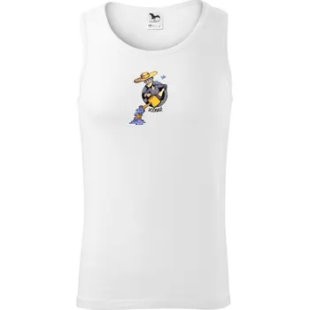 Znamení komiks vodnář - Tílko pánské Core - S ( Bílá )