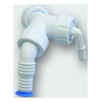 Sifon Otto-haas OTTO HAAS dvojité kolínko 1"/3/4", připojení sifonu-kondenzát/vodní spotřebič, PP