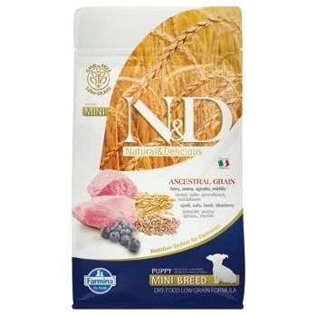 N&D LG DOG Puppy Mini Lamb & Blueberry 800g