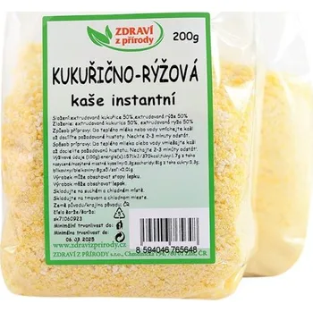 Dětská kaše IPJ NATUR s.r.o. Kaše kukuřično-rýžová inst. 200g ZP 2859