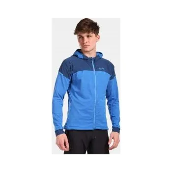 Pánská mikina Kilpi MEMPHIS-M modrá XL; Modrá mikina + DÁREK DLE VÝBĚRU!