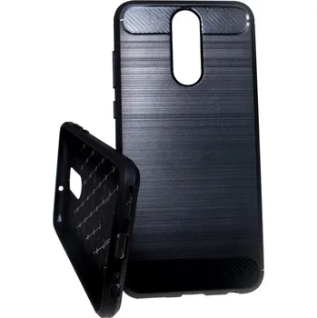 Pouzdro na mobilní telefon Pouzdro CARBON LUX Huawei Mate 10 Lite černé