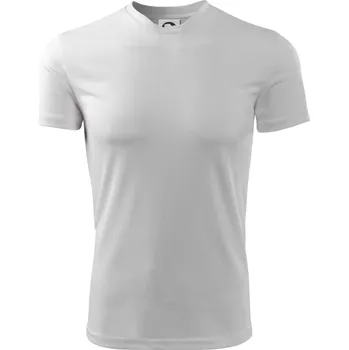 Chlapecké oblečení BEZPOTISKU / bez potisku - Dětské triko sportovní (dresovina) - 134 cm/8 let ( Bílá )