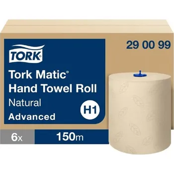 Papírový ručník TORK 290099 NATURE Advanced papírové ručníky na roli do MATIC BOX 150m (cena za 6 rolí) H1