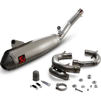 Výfuk pro motocykl a Kompletní výfuk AKRAPOVIC pro Yamaha FANTIC XEF 450 rok 2022-2024