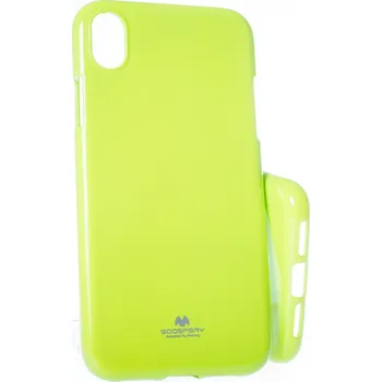 Pouzdro na mobilní telefon Pouzdro Mercury Jelly Iphone XR 6,1´´ Limetka