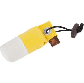 tréninková pomůcka pro psa Firedog Pocket dummy marking 80 g žlutý / bílý