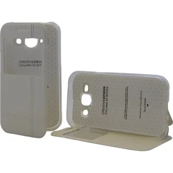 Pouzdro na mobilní telefon Pouzdro ICELAND III Samsung Galaxy J5 J500 Bílé