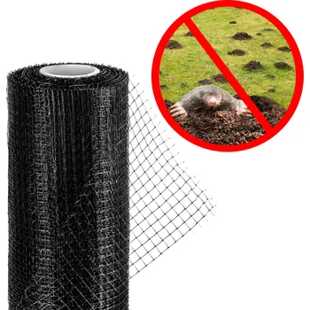 Mulčovací textilie PRODOMOS line Univerzální chovatelská síť proti krtkům PRODOMOS 80 g/m² černá 2 x 50 m | cena za m²
