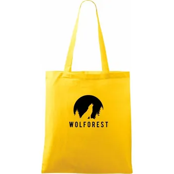 Wolforest - Taška bavlněná - 42 x 38 cm ( Žlutá )