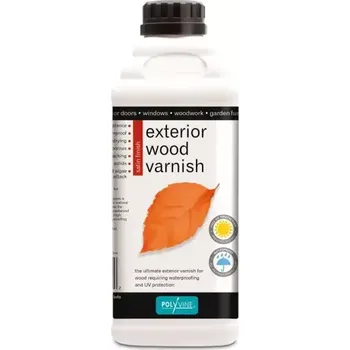 Lak na dřevo Exterior Wood Varnish - lak na exteriérové dřevo 500 ml Satin