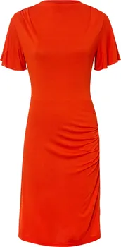 Dámské šaty Bonprix BODYFLIRT pohodlné žerzejové šaty Barva: Červená, Mezinárodní velikost: XS, EU velikost: 32/34