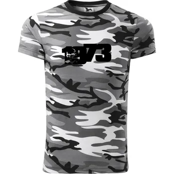 Husákovo dítě - 1973 - Army CAMOUFLAGE - L ( Šedý maskáč )