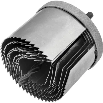 Vrták NÁSTROJE CZ Vykružovací korunka CV do dřeva 26-63/50mm - sedmidílná sada - VB060900266350