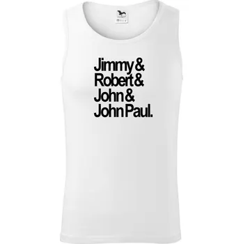 Jimmy Robert John John Paul - Tílko pánské Core - M ( Bílá )