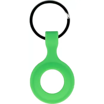 Silikonové pouzdro iMore AirTag SIlicone Ring - Zelený