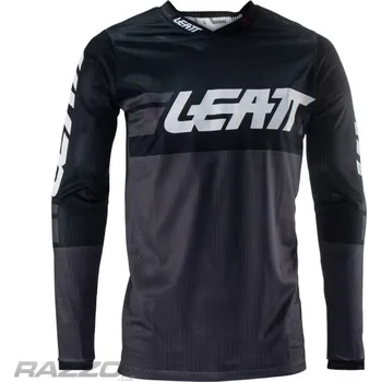 Moto dres Pánský větrací MX dres Leatt Moto 4.5 X-Flow Jersey Black 2025 XXL