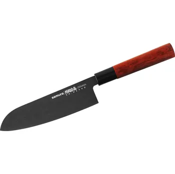 Kuchyňský nůž SAMURA - OKINAWA Nůž Stonewash Santoku 17,5 cm