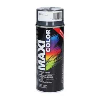 Barva ve spreji MOTIP MAXICOLOR LAK. RAL7024 POLYS.400ML, MX7024