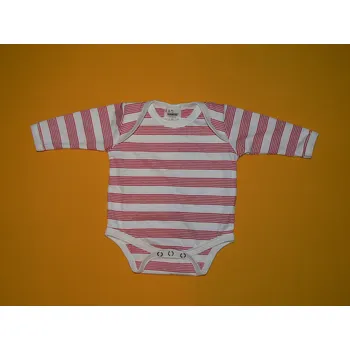 Kojenecký body Farmers, ČR Body bio dlouhý rukáv lodičkový výstřih Barva: červená, Velikost: 62