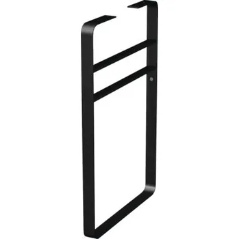 Koupelnový nábytek Nábytková noha Jungborn TRENTA černá matná 45x68 cm oblá