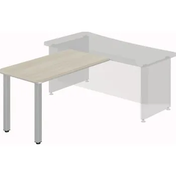 Psací stůl Přídavný prvek stolu 130x70cm Lorenc - akát světlý