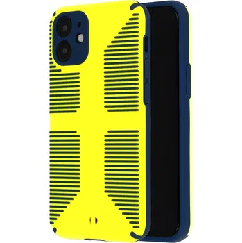 Pouzdro na mobilní telefon Pouzdro TEL PROTECT Grip Case Apple iPhone 12 mini - Žluté