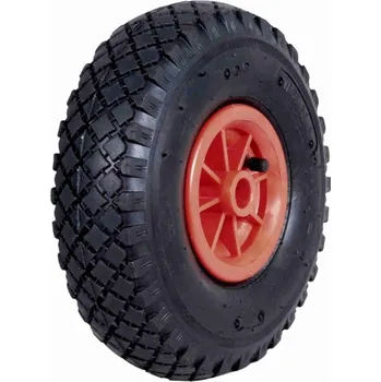 Kolečko Pneumatické kolo 260 mm, 3.00x4, ideální pro různé vozíky a zahradní techniku