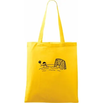 Vodní Pólo kreslené - Taška bavlněná - 42 x 38 cm ( Žlutá )
