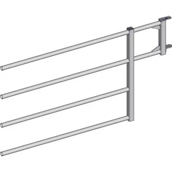 Výsuv stájové zábrany EX4, přes napáječku, délka 2,05m