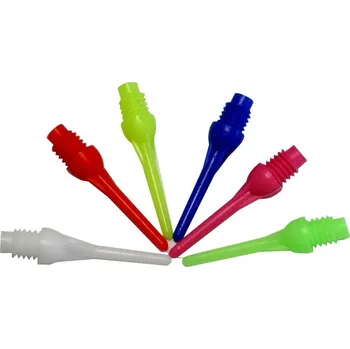 Barevné hroty na šipky s menším závitem 2BA