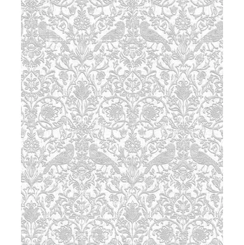 Vliesová tapeta FLORAL sivá biela 10,05x0,53m Heritage