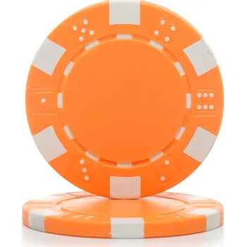 Pokerový žeton Dice oranžový 1ks