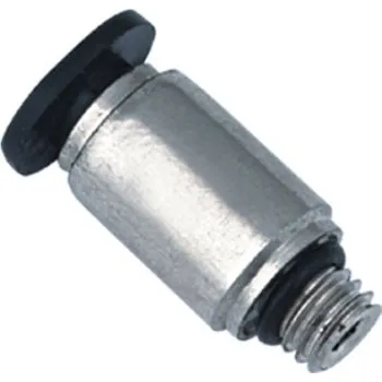 Fitinka STNC Miniaturní přímé spojky, vnější závit, pro hadičku 6mm - IMBUS Rozměr závitu: M5