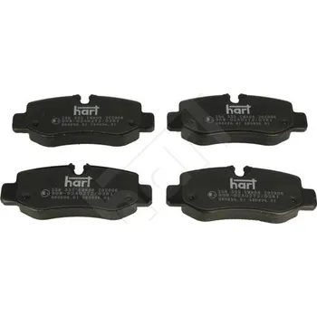 Brzdová destička Sada brzdových destiček, kotoučová brzda HART 256 555