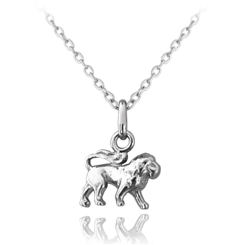 Řetízek 1996 MINET Stříbrný náhrdelník lev