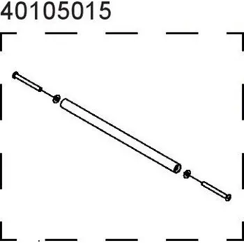 vozík za kolo Thule Upper seat frame assembly 40105015