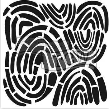 Šablona TCW 12aquot;x12aquot; (30,5x30,5 cm) - Rainbow Montage