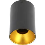 Stropní svítidlo TENSA, hliník, 96x140, IP20, GU10, kulaté, černé