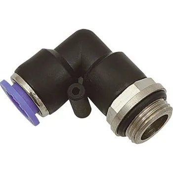 Fitinka STNC L-spojky, vnější závit G, pro hadičku 4mm - otočné Rozměr závitu: G3/8"