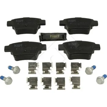 Brzdová destička Sada brzdových destiček, kotoučová brzda HART 260 375