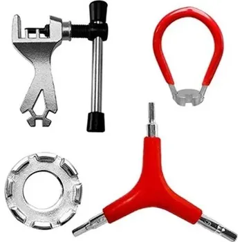 Víceúčelový nářadí na kolo s klíčem na výplet - FT4