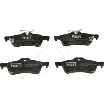 Brzdová destička Sada brzdových destiček, kotoučová brzda HART 253 764