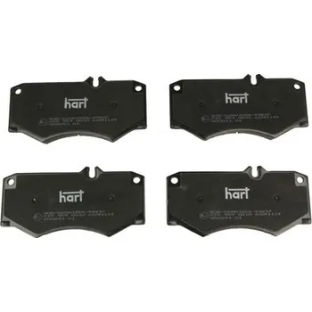 Brzdová destička Sada brzdových destiček, kotoučová brzda HART 215 959