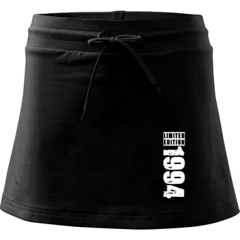 Dámská sukně Limited edition 1994 pruh - Sportovní sukně - two in one - XL ( Černá )